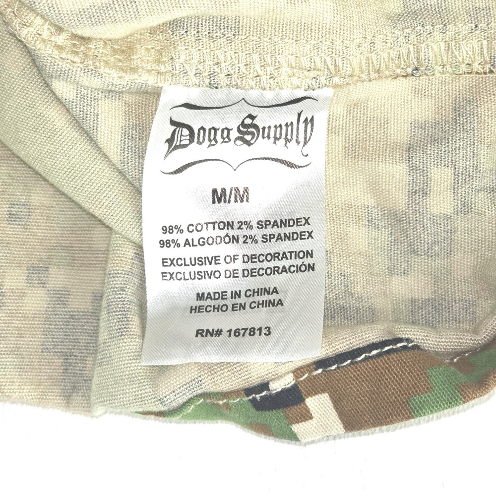 Snoop Dogg Supply Digital Camouflage Button Up Shirt Men Medium Urban Streetwear - Picture 14 of 15